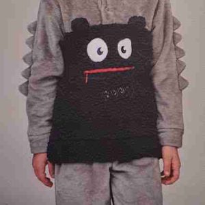 Rif.1760 Pigiama Bambino Coral-Fleece-Eco-agnellino (noidìnotte)