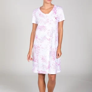 Camicia da notte 1/2 "Flores" - Donna