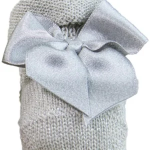 Babbucce cotone "Raso lurex" - Baby