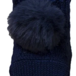 Babbucce lana traforata "Pon pon" - Baby