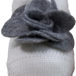 Babbucce lana "Camelia" - Baby