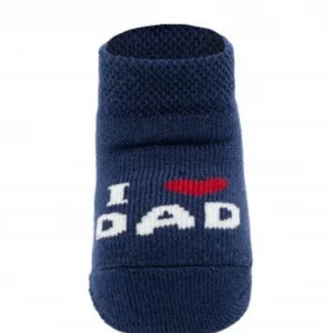Babbucce cotone "I love dad" - Baby