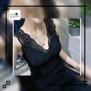 Body donna in pizzo Art . Arcobaleno