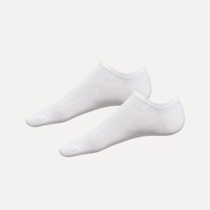 2 Paia: Pariscarpa in filo di Scozia elasticizzato – Bianco Rif.U150CP