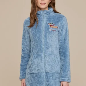 Rif.2673 Vestaglia donna coral yuppy lurex