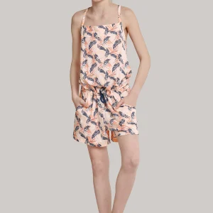 Tuta cotone/modal "Foglie" - Ragazza