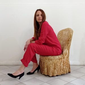 Pantalone in lino Art. Tramonto