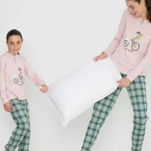 Rif.2422 Pigiama bambina/o yuppie in caldo cotone con collo due bottoni