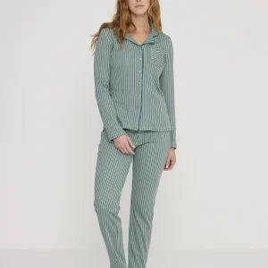 Pigiama donna match in caldo cotone a taglio uomo