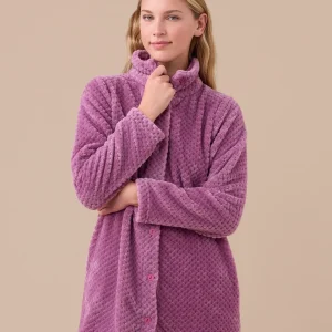 Rif.3017 Vestaglia donna coral articolo unito.