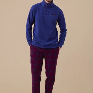 Rif.3196 Pigiama uomo invernale in micropile articolo sandro