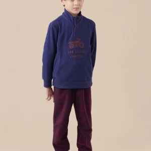 Rif.527 Pigiama ragazzo in micropile articolo moto.