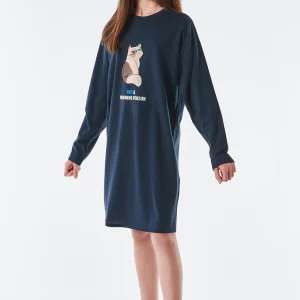 Camicia da notte "Cat" - Ragazza