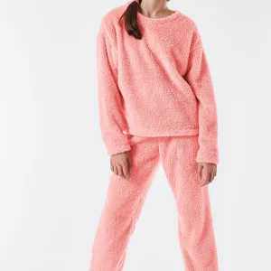 Pigiama peluche "Rose" - Ragazza
