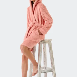 Vestaglia peluche "Rose" - Ragazza