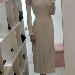 Abito in maglina con manicotti Super chic Stella McQueen