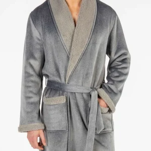 Vestaglia peluche "Spigata" - Uomo