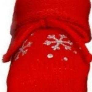 Babbucce lana "Fiocchi neve" - Baby