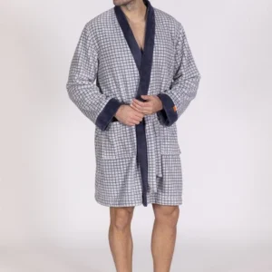 Vestaglia quadri "Peluche" - Uomo