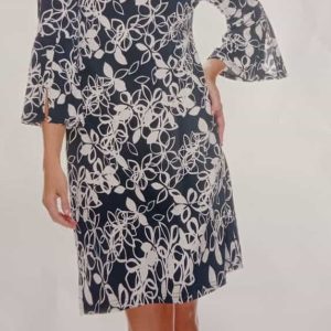 Abito donna con fantasia 3 d Mod. Dressy