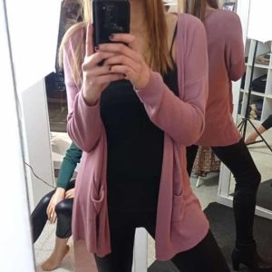 Cardigan donna in viscosa taglia unica Art.Fox