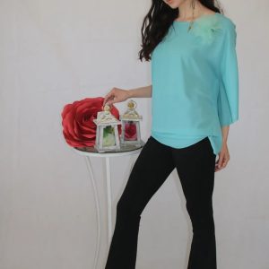 Blusa morbida Curvy Art. Gioia