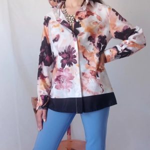 Blusa donna lunga Art. Orchidea