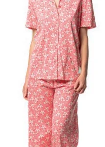 PIGIAMA LUNGO MANICHE CORTE"DAISY"