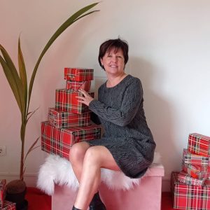 Abito svasato grigio art. Patty