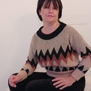 Maglia in stile nordico Art. Rea