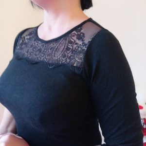 Cashmiretta con pizzo