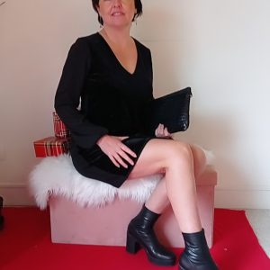 Abito elegante in velluto Art. Silvia