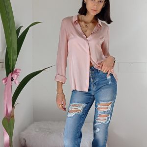 Camicia Elegante in Raso di Viscosa: Raffinatezza e Comfort in Ogni Tonalità!