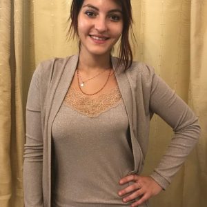 Twin Set Top + Cardigan Articolo Luce