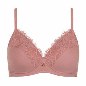 Reggiseno Senza Ferretto in Cotone e Modal –  Seni Medio/Grandi