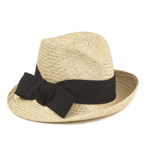 Cappello Fedora in Paglia Fiorentina Made in Italy –