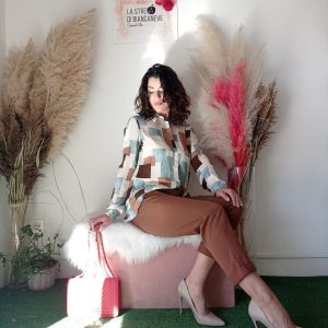 Pantaloni Morbidi a Sigaretta in Cotone – Stile Elegante per Primavera/Estate – Disponibili in Marrone Bruciato, Nero e Bianco