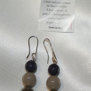 Orecchini argentati art. Matriosca