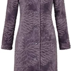 Vestaglia peluche "Purple" - Donna