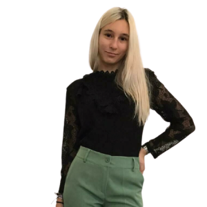 Maglia manica lunga in pizzo art. Vittoriano