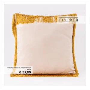 Cuscino Arredo In Velluto Nina