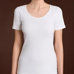 Maglietta girocollo a manica corta in caldo cotone – DM43A7 Thermo Cotton