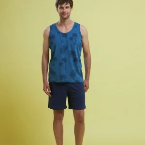 Rif.2486 Pigiama uomo paloma spalla larga (noidìnotte)