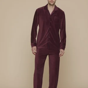 Rif.2769 Pigiama uomo ciniglia costina