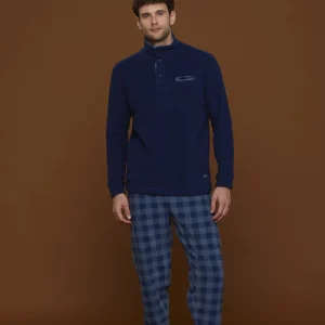 Rif.2774 Pigiama uomo micropile kikko