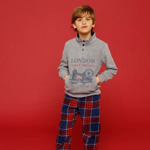 Pigiama Bambino Londra (noidìnotte) Micropile