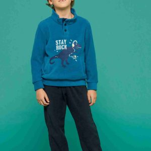 Pigiama Bambino Stay Rock (noidìnotte) Micropile