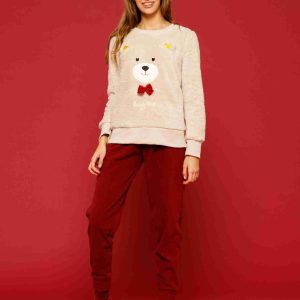 Pigiama Ragazza Orso (noidìnotte ) Coral Fleece