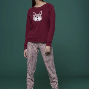 Pigiama ragazza caldo cotone dogghi noidìnotte