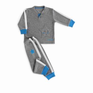 Pigiama Neonato Brunello (noidìnotte) Caldo Cotone Felpato